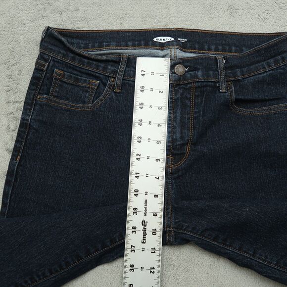 Old Navy Jeans Women's Size 10 Long Blue Mid-Rise Original Skinny 31" Inseam - Picture 8 of 16